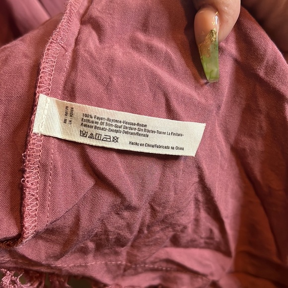 Free People Tattered Up Shred slip dress, size extra small. - Picture 10 of 10